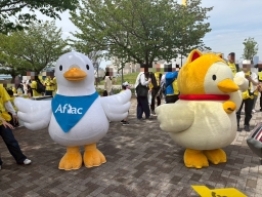 ダックたちも見守ってくれています！
